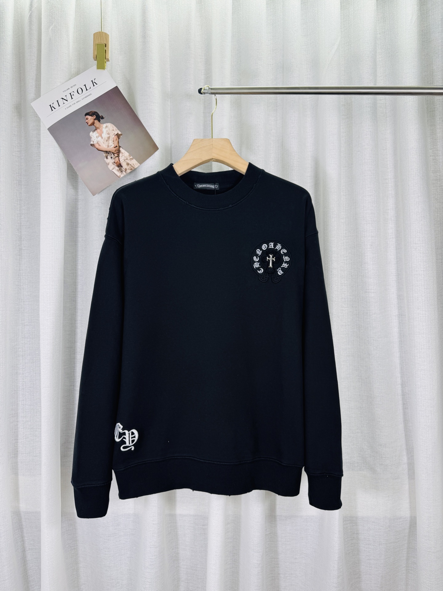 47_Chrome Heart Crewneck