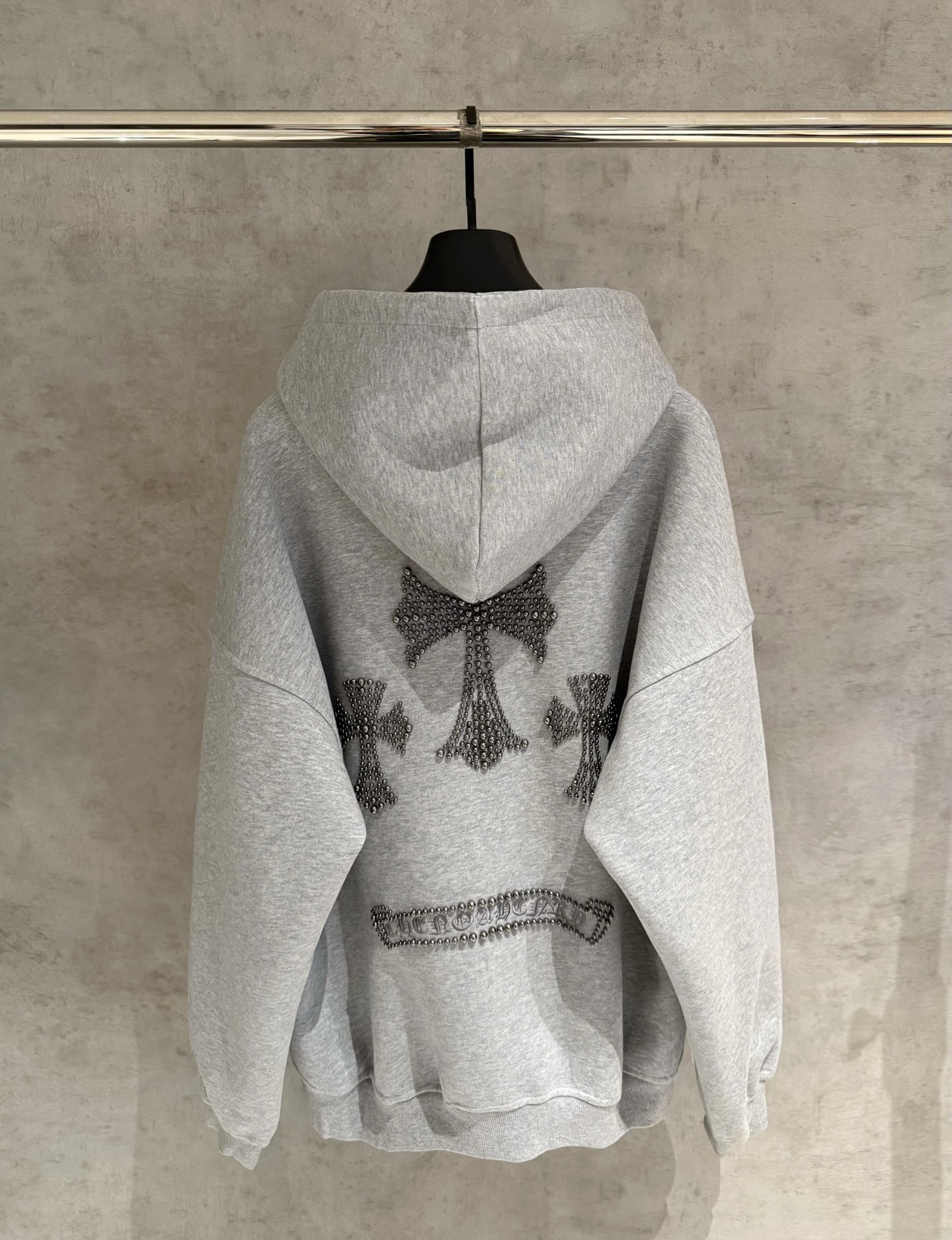 90_Chrome Heart hoodie