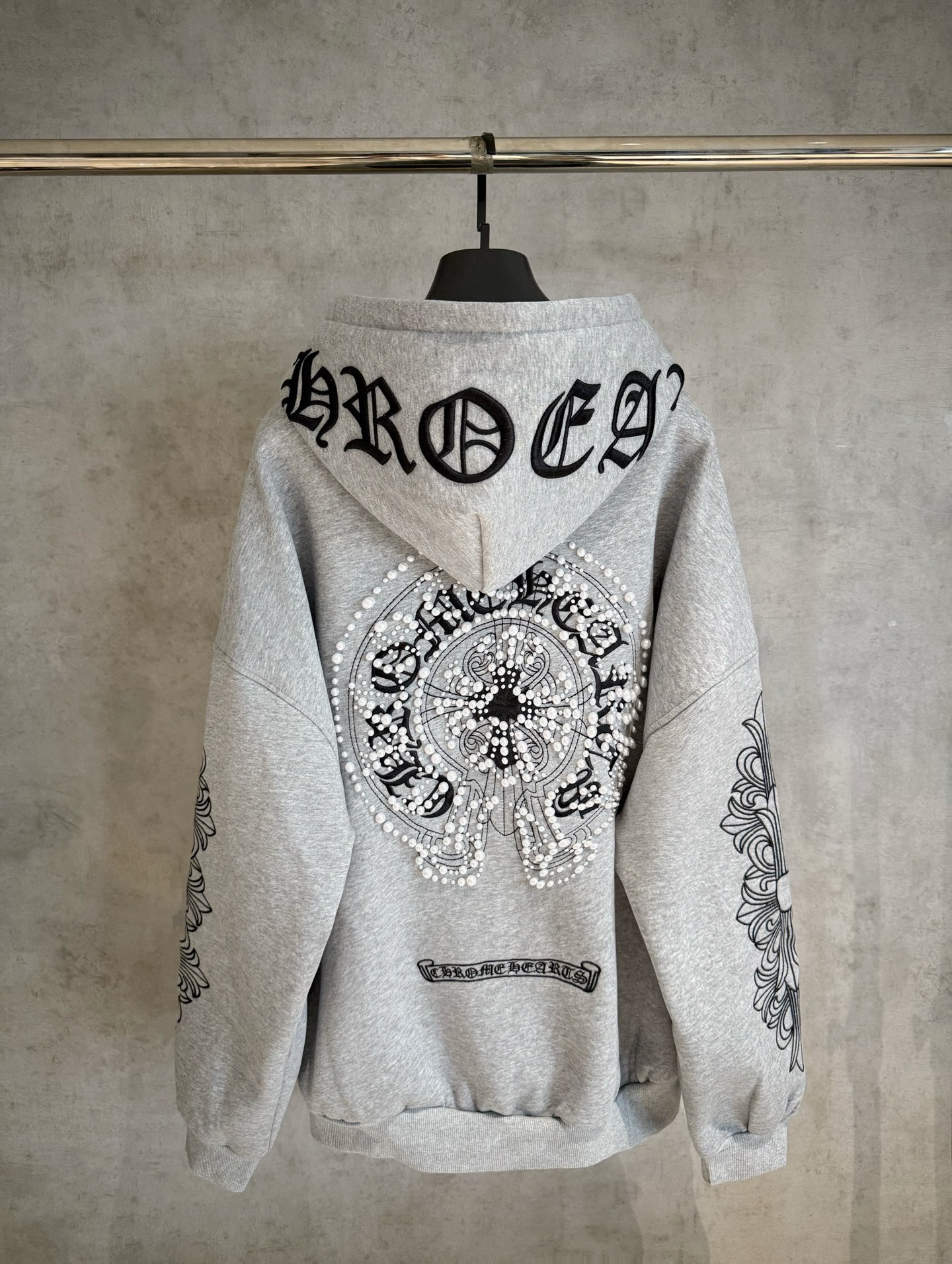 99_Chrome Heart hoodie